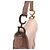 Dior Mini borsa tote saddle in raso rosa con cristalli - vista 12
