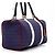 Fendi Borsa Boston in tela FF viola - vista 3