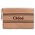 Chloé Borsa pochette a righe in pelle da donna Arancione