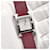 Hermès Montre Quartz pour Femme OUR HOUR PM avec Bracelet en Cuir Argenté  - vue 6