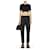 Givenchy Jacquard Crop-Pullover Schwarz  - Ansicht 5