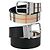 Burberry Reversible Check Leather Belt Brown