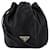 Prada Mini Borsa a Secchiello a Spalla Nero  - vista 1