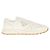 Prada Sneakers Frax in camoscio e Re-Nylon Bianco