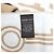 Hermès Nuovo Prodotto Casac Porte Clef Sciarpa in Cashmere Camel Blanc Marrone - vista 6