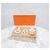 Hermès Nuovo Prodotto Casac Porte Clef Sciarpa in Cashmere Camel Blanc Marrone - vista 7