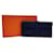 Hermès Clutch Gizeh Blu  - vista 6