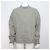 Dior Gray Wool Blended Back Button Men's Shirt