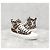 Louis Vuitton Sneakers con patch ricamato leopardato Argento - vista 3