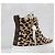 Louis Vuitton Sneakers con patch ricamato leopardato Argento - vista 7