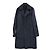 Dior Cappotto lungo tecnico con collo removibile in jacquard Oblique