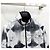 Louis Vuitton Monogram Shibori Reversible Mixed Leather Blouson Jacket Silvery - view 3