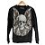 Philipp Plein Sweat-shirt à imprimé crâne et cristaux Noir