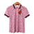 Gucci Kurzarm-Poloshirt Rosa Pink