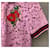 Gucci Kurzarm-Poloshirt Rosa Pink - Ansicht 4