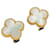 Van Cleef & Arpels Vintage Alhambra Earrings, YG, Multiple colors  - view 1