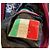 Philipp Plein Giacca Teddy in pelle rossa con patch tigre e logo argento Rosso - vista 7