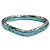 Tiffany & Co Tiffany Platinum Elsa Peretti Ring Blau