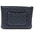 Chanel Classic Caviar Clutch New Medium Blu - vista 4