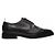 Thom Browne Scarpa Longwing Brogue in pelle grana pebble con suola in gomma