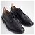 Thom Browne Scarpa Longwing Brogue in pelle grana pebble con suola in gomma - vista 9