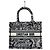 Dior Book Tote Small Tuileries Reverse Embroidery Multicolore