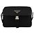 Prada Borsa a tracolla in pelle Saffiano e Re-Nylon XMP