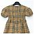 Burberry Abito in cotone stretch a quadretti per bambine - vista 2