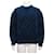 Louis Vuitton Iridescent Monogram Jacquard Strick-Sweatshirt Schwarz