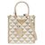 Prada Mini-Tasche aus Stoff mit besticktem Symbol OOM Orange
