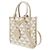 Prada Mini-Tasche aus Stoff mit besticktem Symbol OOM Orange - Ansicht 2