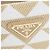 Prada Mini-Tasche aus Stoff mit besticktem Symbol OOM Orange - Ansicht 5