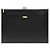 Thom Browne Pochette porte-documents en cuir RWB Tab Noir