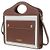 Burberry Zweifarbige Mini-Tasche aus Canvas und Leder stamp: Rot - Ansicht 2