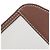 Burberry Zweifarbige Mini-Tasche aus Canvas und Leder stamp: Rot - Ansicht 8