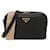 Prada Borsa a tracolla in pelle morbida Nero