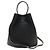 Burberry Piccola borsa bucket TB in pelle grana Nero - vista 3