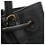 Burberry Piccola borsa bucket TB in pelle grana Nero - vista 8
