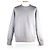 Thom Browne Jersey de punto con raya central en la espalda stamp: Plata