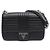 Prada Borsa a spalla e borsa a tracolla Diagram Large Silver Chain Nero