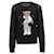 Ralph Lauren Baumwollpullover mit Rundhalsausschnitt und Polo Bear Schwarz