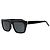 Saint Laurent Gafas de sol Cassandra Monogram Square Flat Top Asian Fit Castaño