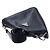 Prada Bolsa de ombro triangular em couro para homem ASK (OLO) Preto - vista 4