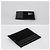 Prada Triangle Logo Nylon Saffiano Card Holder Black - vista 9