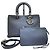 Borsa Tote e a Tracolla Diorissimo con Paillettes Blu