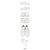 Givenchy Sneakers Urban Street in coccodrillo Argento - vista 2