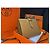 Hermès Cartera Compacta Bearn Camel Gold Naranja - vista 4