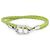 Dior Bracciale doppio in pelle intrecciata CD Icon da uomo Verde