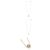 Tory Burch Collana con pendente a fiore da donna (Gold) - vista 3