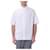 Fendi Camicia a maniche corte in cotone Bianco  - vista 1